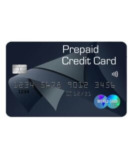 Prepaid credit cards